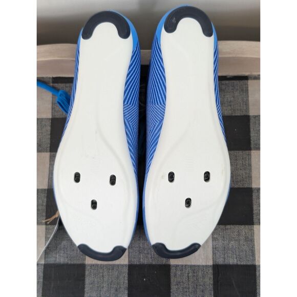 Adidas The Road Shoe Cycling Shoes Blue Men's Size 9 - Picture 10 of 11